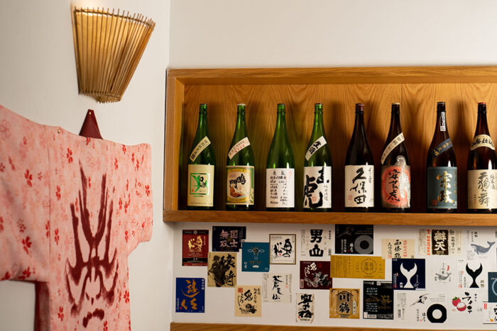 Botellas de Sake